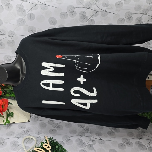 "43rd" Graphic Birthday Sweatshirt - Picture 2 of 5